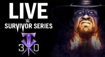 WWE Survivor Series du 22 novembre 2020 en VFQ